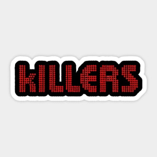 Killers red Sticker